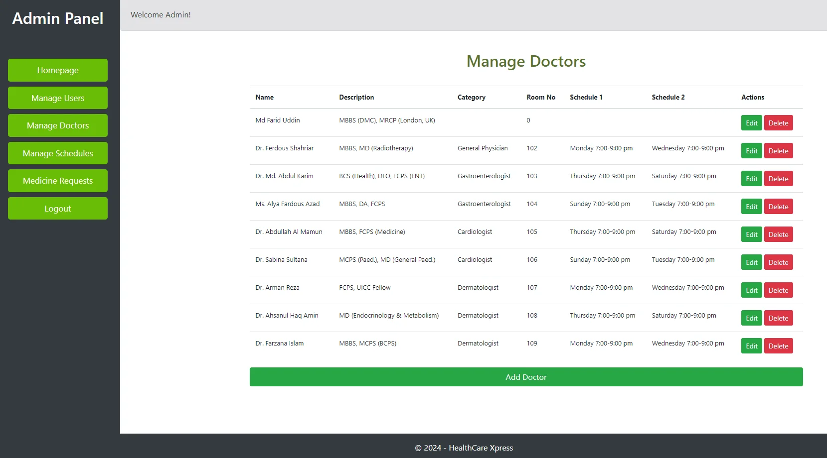 Health Express BD software project